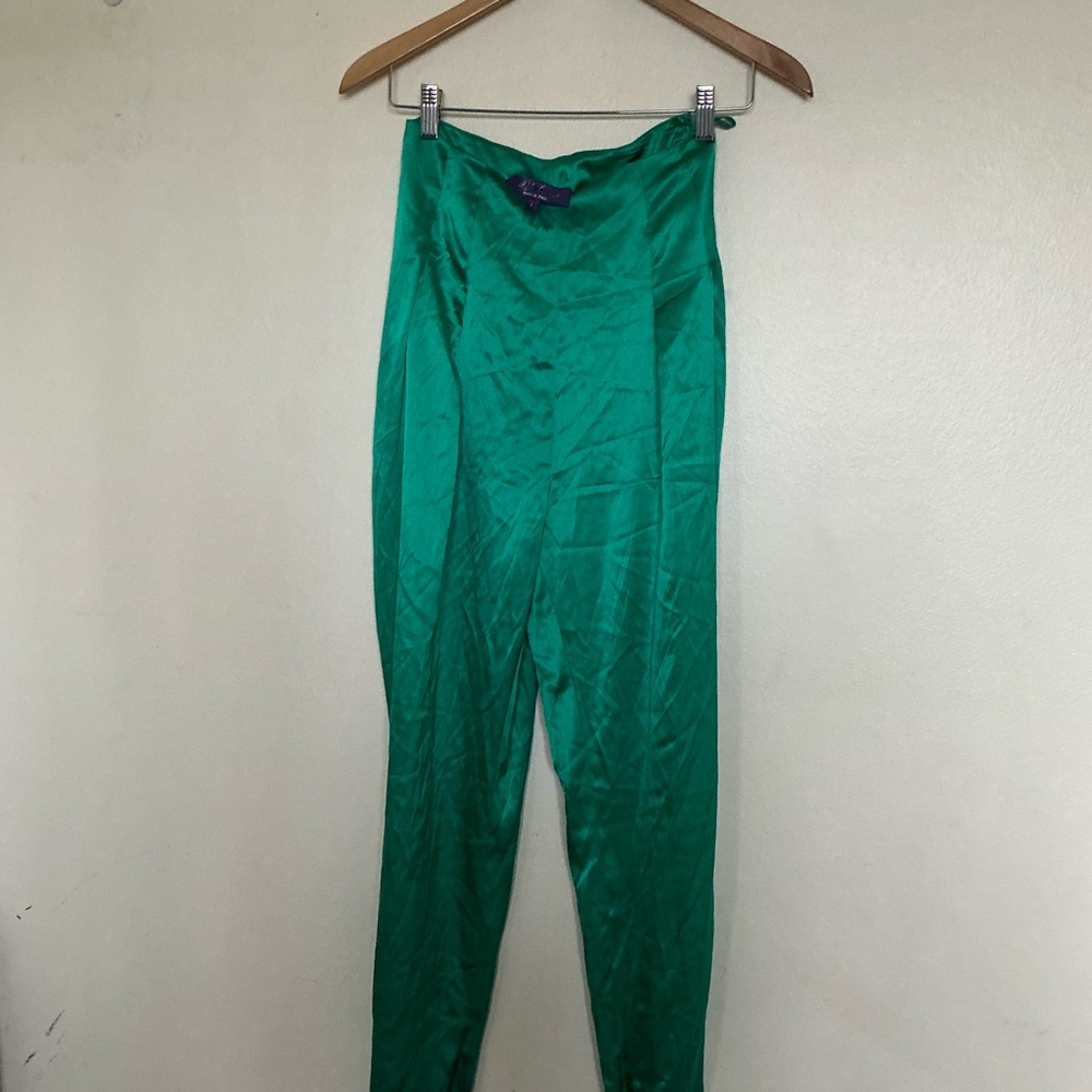 Ralph Lauren purple label Vibrant Green Leggings